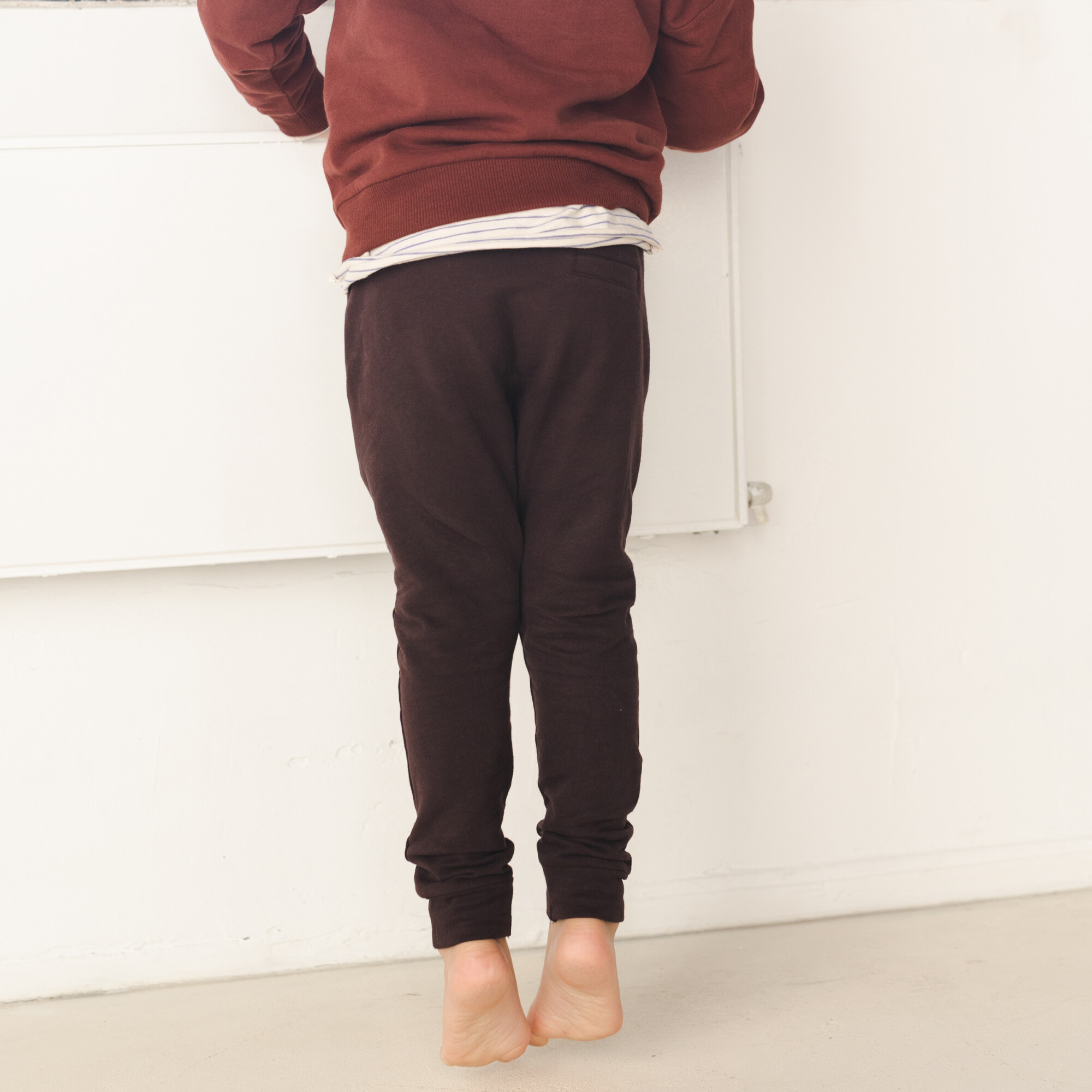 Drop-crotch sweat pants - Pants - Sustainable kids clothing