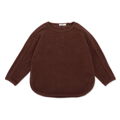 Teddy loose top l/s