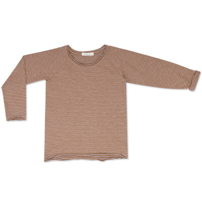 Raglan tee l/s stripes