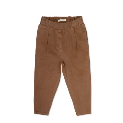 Twill loose pants